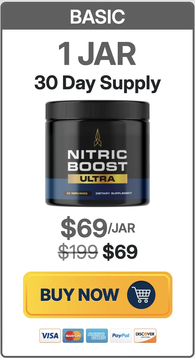 Nitric Boost Ultra Buy One Jar
